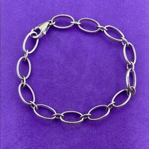 💛 Elegant 925 Silver Chain Bracelet